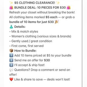Women's Clothing Bundle - Mix & Match Styles